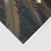 Oorlog geschilderd indiaanse vrouw decoupage tissuepapier (Detail)