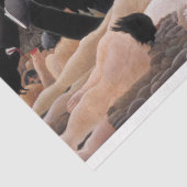 Oorlog, Henri Rousseau, 1894 Tissuepapier (Detail)