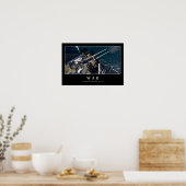 Oorlog: Inspirerend prijsopgave 3 Poster (Keuken)