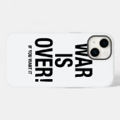 Oorlog is voorbij Case-Mate iPhone case (Achterkant (horizontaal))