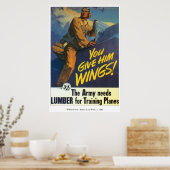 Oorlog-Poster-40 Poster (Keuken)