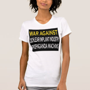 Oorlog tegen bedrijfstak CI Prograganda Machine T-shirt