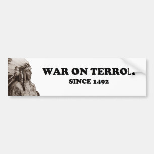Oorlog tegen terrorisme bumpersticker