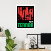 Oorlog tegen terrorisme poster (Thuiskantoor)