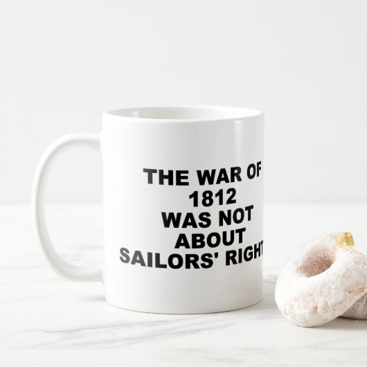 Oorlog van 1812 Mok (Met donut)