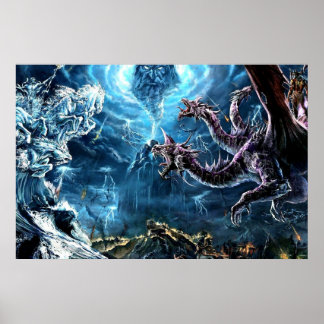 Oorlog van het Poster van de Immorals