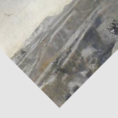 “Oorlog” Westers Schilderij door Charles M Russell Tissuepapier (Detail)