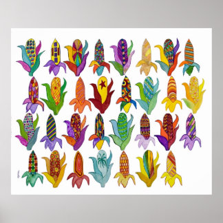 Oorlogen van Corn Poster