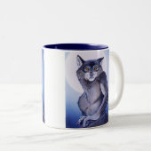 Oorlogen van de Werewolf Tweekleurige Koffiemok (Voorkant rechts)