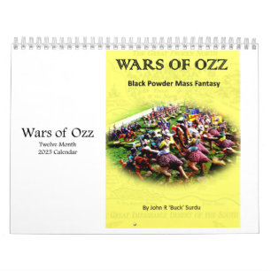 Oorlogen van Ozz 2025 Kalender