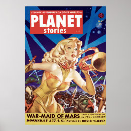 Oorlogsbegaafde van Mars van mei 1952 Poster