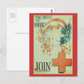 OorlogsBriefkaarten,  Rode Kruis Briefkaart (Voorkant / Achterkant)