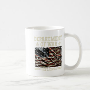 Oorlogsdepartement Usa Camouflage Vlag Oorlogsdepa Koffiemok