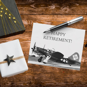Oorlogsduif-piloot na pensionering WWII-luchtfotok Briefkaart