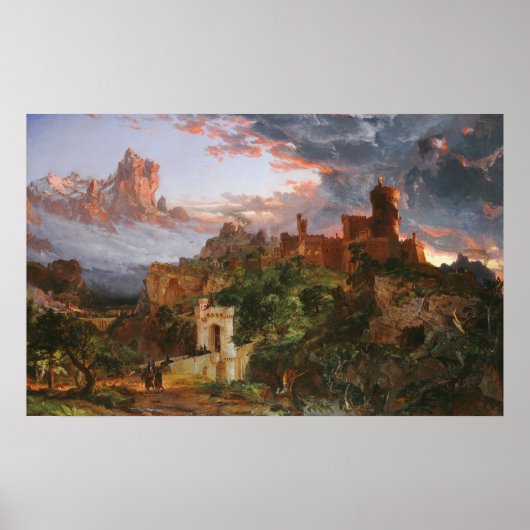 Oorlogsgeest - Jasper F. Cropsey Fine Art Poster (Voorkant)