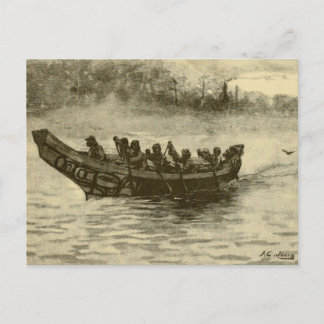 oorlogskano briefkaart