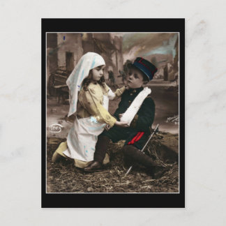 Oorlogskinderen -  Frans Briefkaart WWI