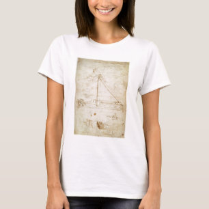 Oorlogsmachine (potlood op papier) t-shirt