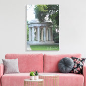 Oorlogsmonument van het District of Columbia Canvas Afdruk (Insitu (Woonkamer))