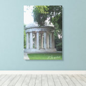 Oorlogsmonument van het District of Columbia Canvas Afdruk (Insitu (Houten vloer))