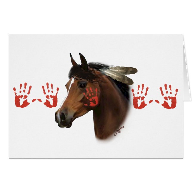 oorlogspaard (Voorkant Horizontaal)