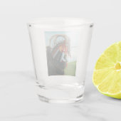 oorlogspaard shot glas (Achterkant)