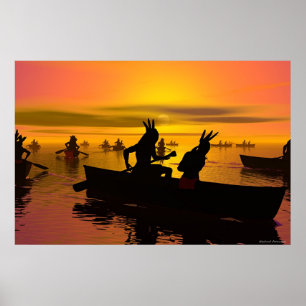 Oorlogspartij Poster