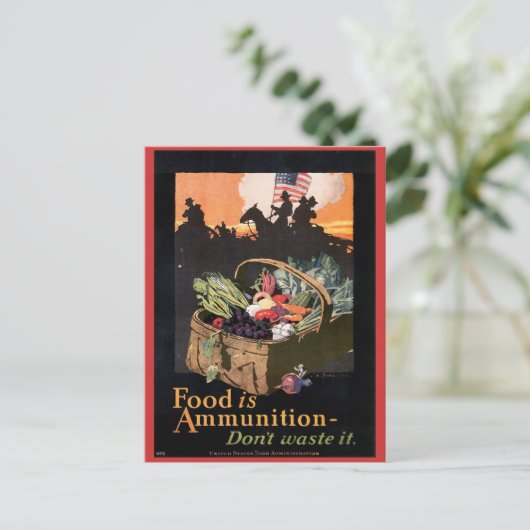 oorlogspartners, oorlogsposters briefkaart (Staand voorkant)