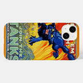 Oorlogsposter Oude Militaire Werving met een Wilde Case-Mate iPhone Case (Achterkant (horizontaal))