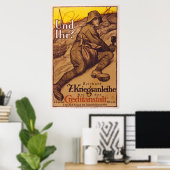  oorlogsposters uit Duitsland Poster (Thuiskantoor)