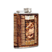 Oorlogsschedel Heupfles (Rechts)