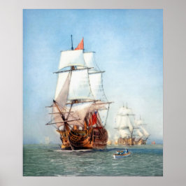 oorlogsschip Victory Poster