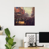 Oorlogsvertrek Poster (Thuiskantoor)