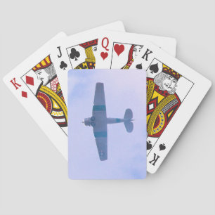 Oorlogsvliegtuig Pokerkaarten