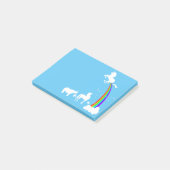 Oorsprong Post-it® Notes (Schuin)