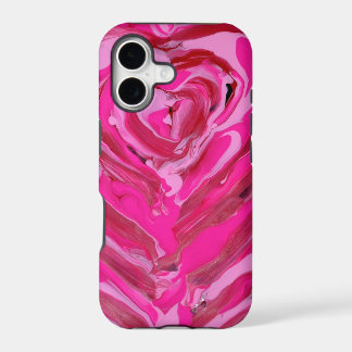 Oorspronkelijk abstract schilderen op iPhone-case