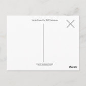 Oorspronkelijk Briefkaart voor katten (Achterkant)