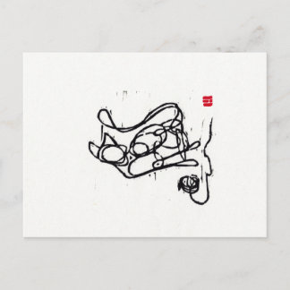 Oorspronkelijk Briefkaart voor katten