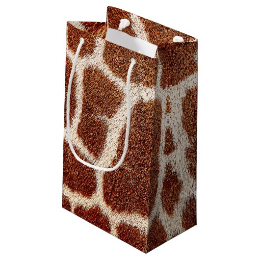 Oorspronkelijk girabont klein cadeauzakje (Achterkant Gekanteld)