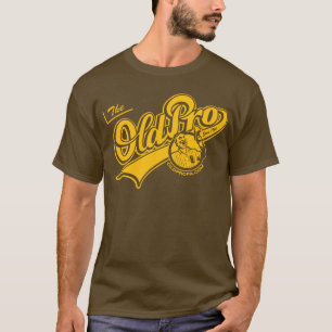 Oorspronkelijk oud Pro (gouddenrod) T-shirt