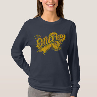 Oorspronkelijk oud Pro ( gouddenrod) T-shirt