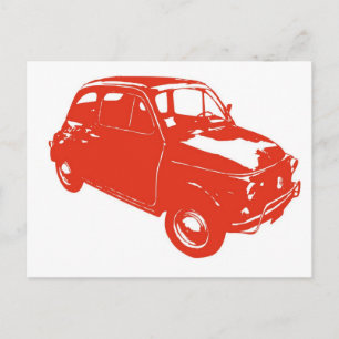 Oorspronkelijk rood briefkaart