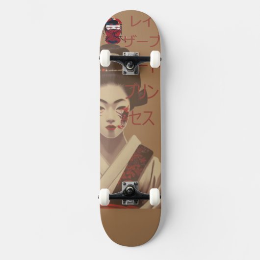 OORSPRONKELIJK SAMURAI PRINCIPE NR. 1 SKATEBOARD (Voorkant)