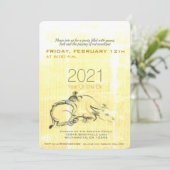 Oorspronkelijk schilderende waterbuffel Kind Ox Ja (Staand voorkant)