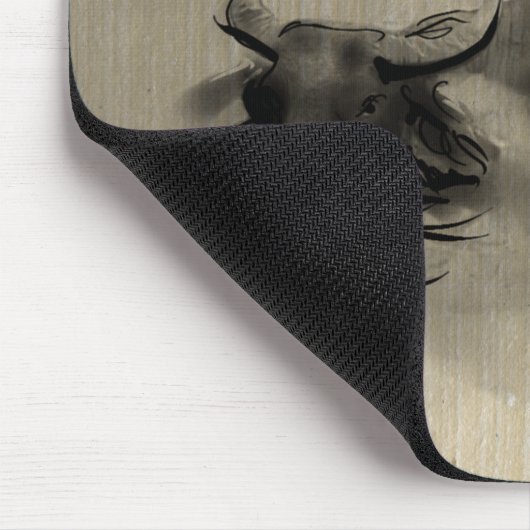 Oorspronkelijk schilderende waterbuffels Ox jaar Z Muismat (Hoek)