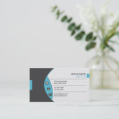 Oorspronkelijk slim visitekaartje (Staand voorkant)