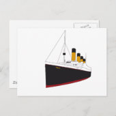 oorspronkelijk titanisch briefkaart (Voorkant / Achterkant)