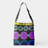 Oorspronkelijke Abstracte kunst Crossbody Tas (Achterkant)