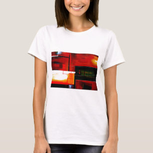 Oorspronkelijke Abstracte kunst T-shirt