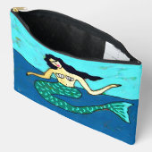 Oorspronkelijke Abstracte mermaïdschildering Etui (Open)